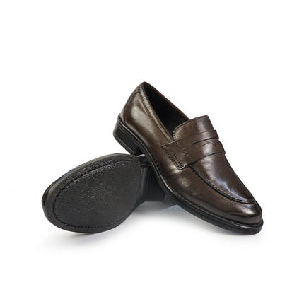 Vueva Mocassini Donna College in Pelle Marrone WS66R22 SIENA BROWN Vueva 