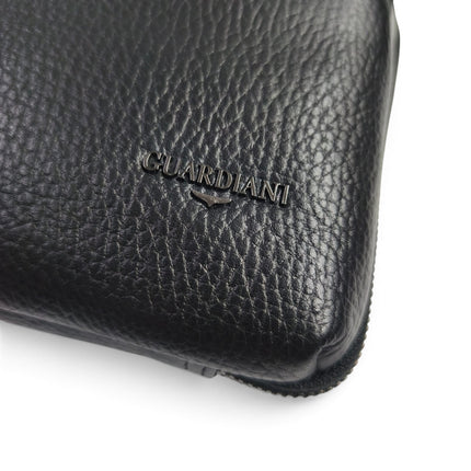 Borsello Pochette con Manetta in Pelle Nera | Albreto Guardiani 551 BLACK Alberto Guardiani 