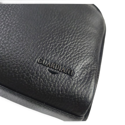 Borsello Pochette con Manetta in Pelle Nera | Albreto Guardiani 552 BLACK Alberto Guardiani 