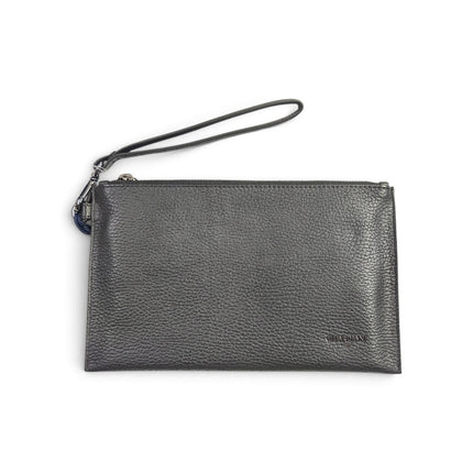 Borsello Pochette con Manetta in Pelle Nera | Albreto Guardiani 553 BLACK Alberto Guardiani 