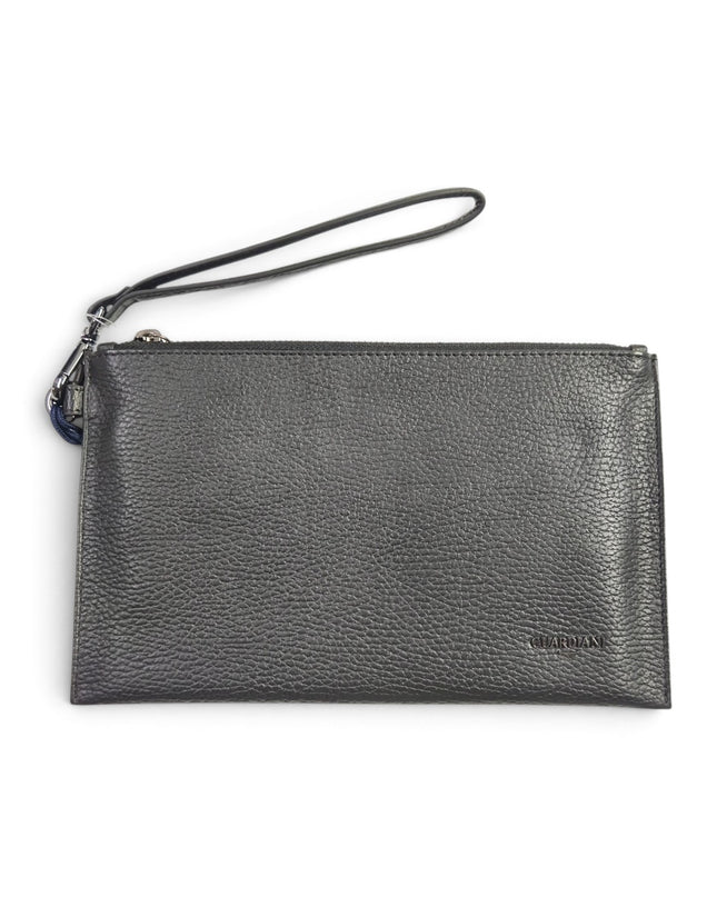 Borsello Pochette con Manetta in Pelle Nera | Albreto Guardiani 553 BLACK Alberto Guardiani 