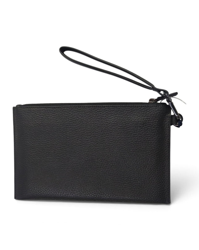 Borsello Pochette con Manetta in Pelle Nera | Albreto Guardiani 553 BLACK Alberto Guardiani 