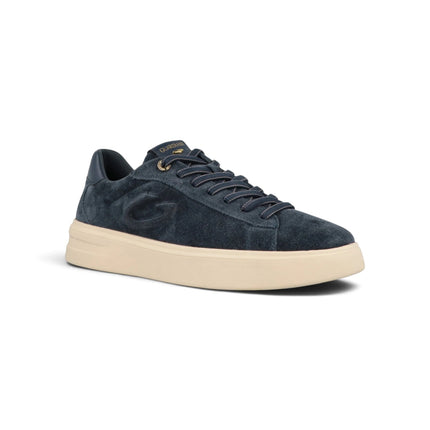 Sneakers Bassa Uomo in Camoscio Blu | Alberto Guardiani AERIS TOP SUEDE BLUE NAVY Alberto Guardiani 