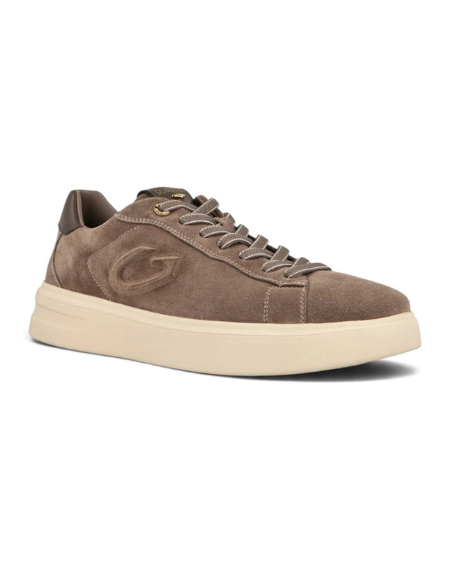 Sneakers Bassa Uomo in Camoscio Taupe | Alberto Guardiani AERIS TOP SUEDE TAUPE Alberto Guardiani 