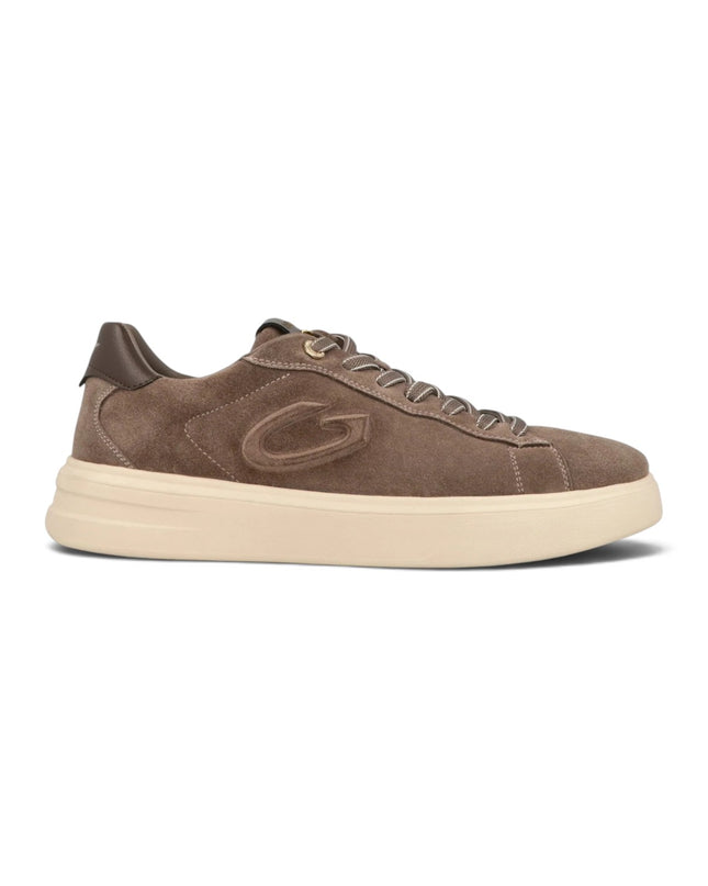 Sneakers Bassa Uomo in Camoscio Taupe | Alberto Guardiani AERIS TOP SUEDE TAUPE Alberto Guardiani 