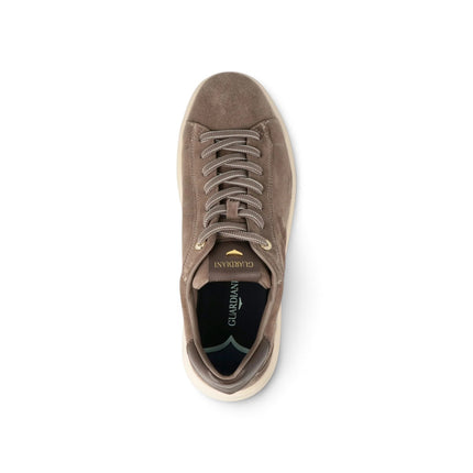 Sneakers Bassa Uomo in Camoscio Taupe | Alberto Guardiani AERIS TOP SUEDE TAUPE Alberto Guardiani 