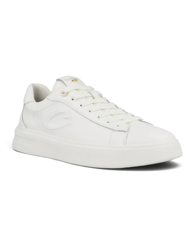 Sneakers Bassa Uomo in Pelle Bianca | Alberto Guardiani AERIS TOP WHITE Alberto Guardiani 