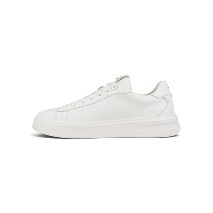 Sneakers Bassa Uomo in Pelle Bianca | Alberto Guardiani AERIS TOP WHITE Alberto Guardiani 