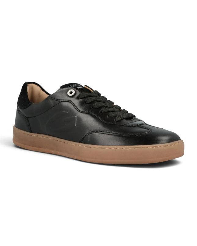 Sneakers Bassa Uomo in Camoscio e Tessuto Blu LIBRA TOP BLACK Alberto Guardiani 