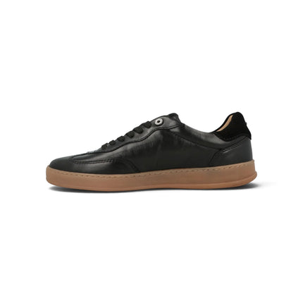 Sneakers Bassa Uomo in Camoscio e Tessuto Blu LIBRA TOP BLACK Alberto Guardiani 