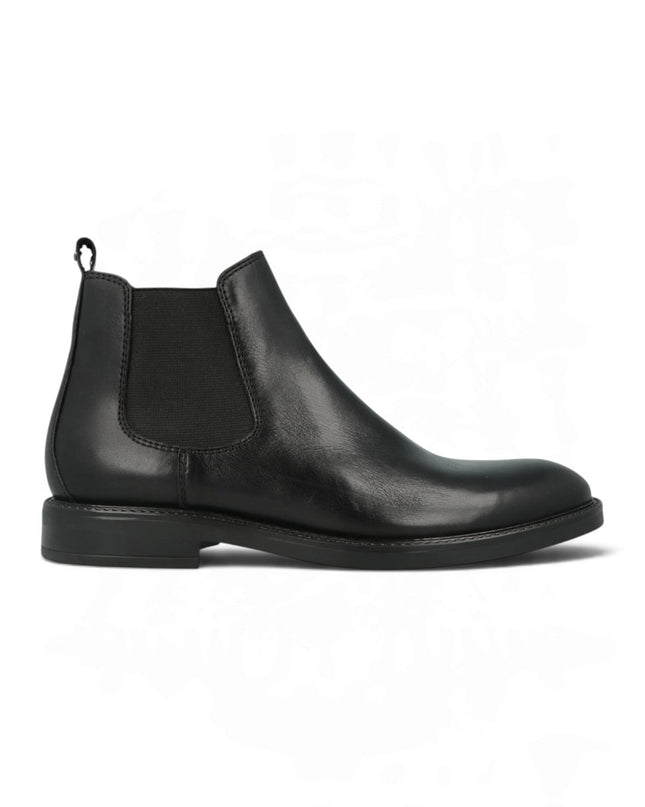 Stivaletto Chelsea da Uomo in Pelle Nera | Alberto Guardiani ZENO CHELSEA BLACK Alberto Guardiani 