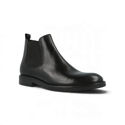 Stivaletto Chelsea da Uomo in Pelle Nera | Alberto Guardiani ZENO CHELSEA BLACK Alberto Guardiani 