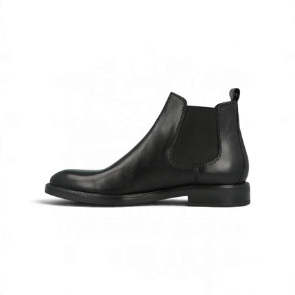 Stivaletto Chelsea da Uomo in Pelle Nera | Alberto Guardiani ZENO CHELSEA BLACK Alberto Guardiani 