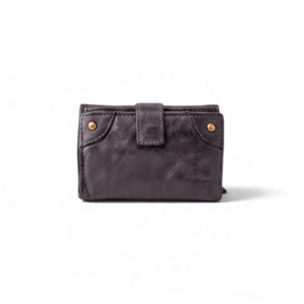 Portafogli Donna in Pelle Vacchetta Nero | Biba AKA4L BLACK Biba 