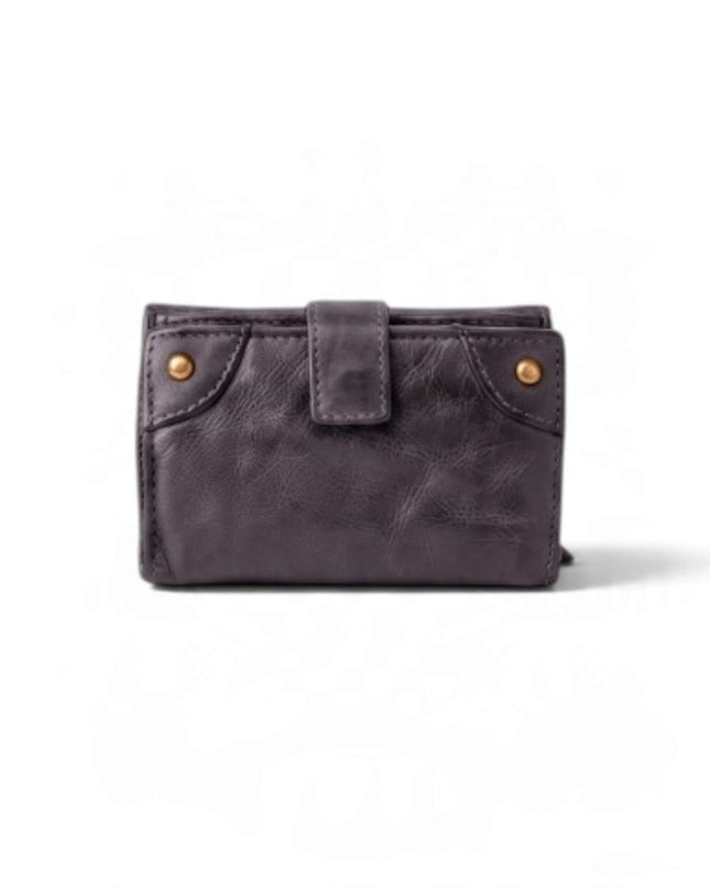 Portafogli Donna in Pelle Vacchetta Nero | Biba AKA4L BLACK Biba 