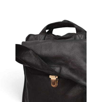 Zaino Multitasche in Pelle Vacchetta Nera | Biba ALE1L BLACK Biba 