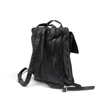 Zaino Multitasche in Pelle Vacchetta Nera | Biba ALE1L BLACK Biba 