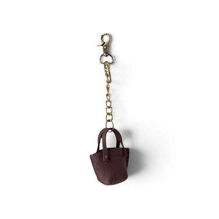 Portachiavi Borsa in Pelle Marrone | Biba BMB1L DARK BROWN Biba 