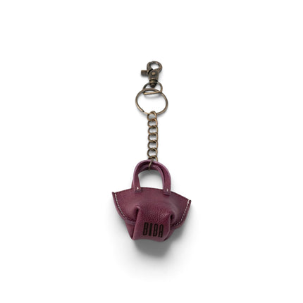 Portachiavi Borsa in Pelle Viola | Biba BMB1L PURPLE Biba 