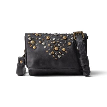 Borsa a Tracolla in Pelle Nera | Biba BUN3L BLACK Biba 