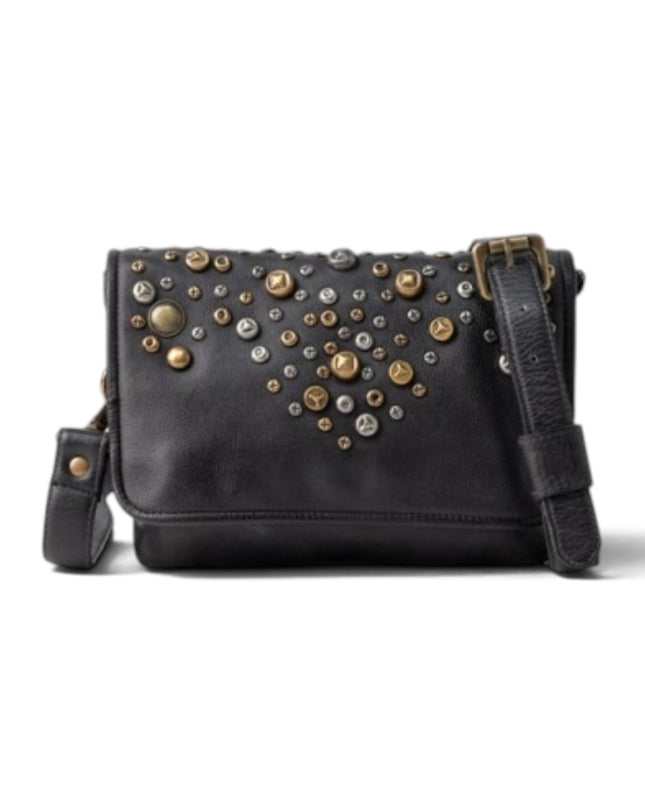 Borsa a Tracolla in Pelle Nera | Biba BUN3L BLACK Biba 