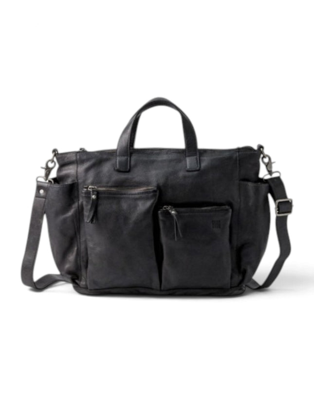 Borsa Work Portadocumenti Pelle in Vacchetta Nero Metal | Biba DIT2L BLACK Biba 