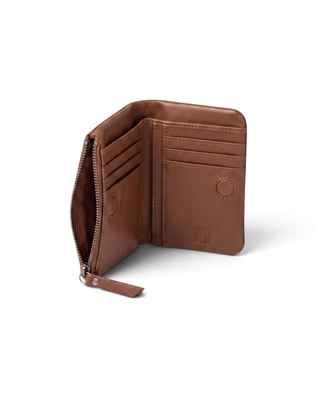 Portafoglio con Zip in Pelle e Camoscio Cuoio Marrone | Biba ETH2L TAN CUOIO Biba 