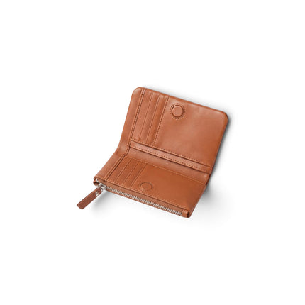 Portafoglio con Zip in Pelle e Camoscio Cuoio Marrone | Biba ETH2L TAN CUOIO Biba 