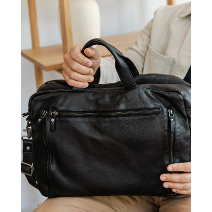 Borsa Work Portadocumenti Pelle in Vacchetta Nero | Biba GRE2L BLACK Biba 