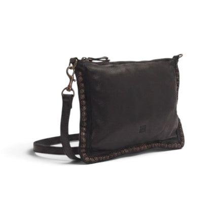 Borsa con Tracolla e Manetta in Pelle Nera | Biba POR2L BLACK Biba 