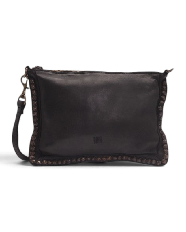 Borsa con Tracolla in Pelle Nera | Biba POR2L BLACK Biba 