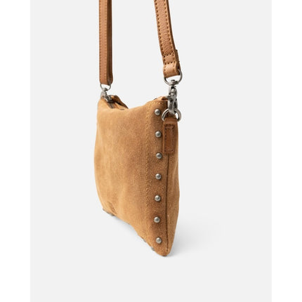 Borsa con Tracolla e Manetta in Camoscio Taupe Beige | Biba PRR1L TAUPE Biba 