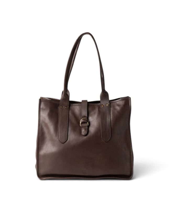 Borsa Shopper Donna a Spalla in Pelle Marrone Moro | Biba RUE1L DARK BROWN Biba 
