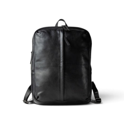 Zaino Multitasche in Pelle Vacchetta Nera | Biba TUR1L BLACK Biba 