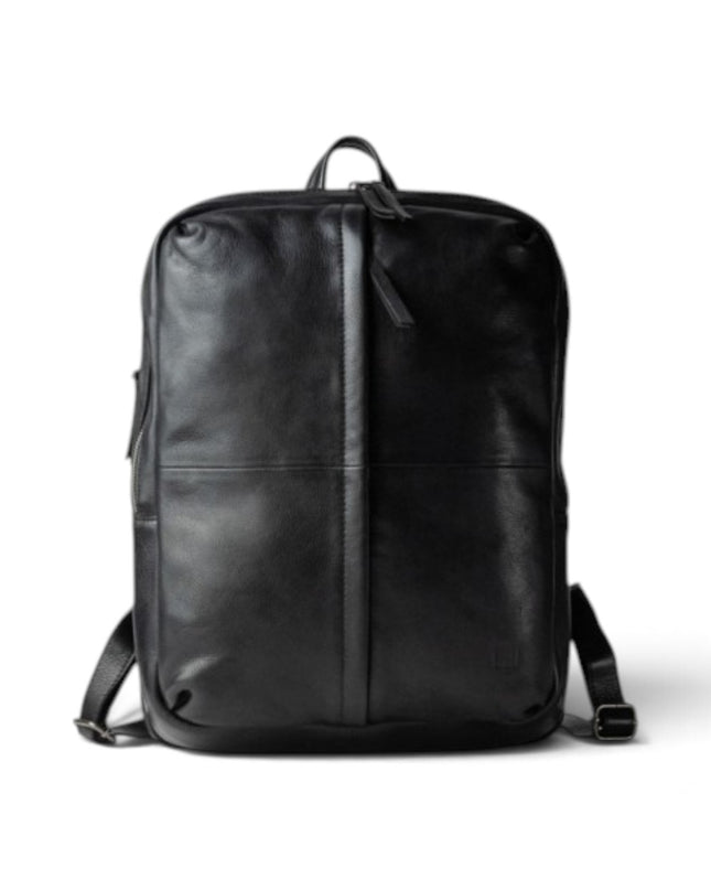 Zaino Multitasche in Pelle Vacchetta Nera | Biba TUR1L BLACK Biba 