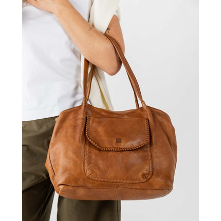 Borsa Donna con Tracolla in Pelle Cuoio | Biba WIN5L CAMEL Biba 