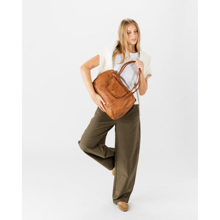 Borsa Donna con Tracolla in Pelle Cuoio | Biba WIN5L CAMEL Biba 