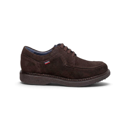 Scarpa Stringata da Uomo in Camoscio Marrone | Callaghan 12303 FREE CREP SUEDE BROWN Callaghan 