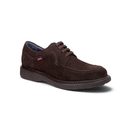 Scarpa Stringata da Uomo in Camoscio Marrone | Callaghan 12303 FREE CREP SUEDE BROWN Callaghan 