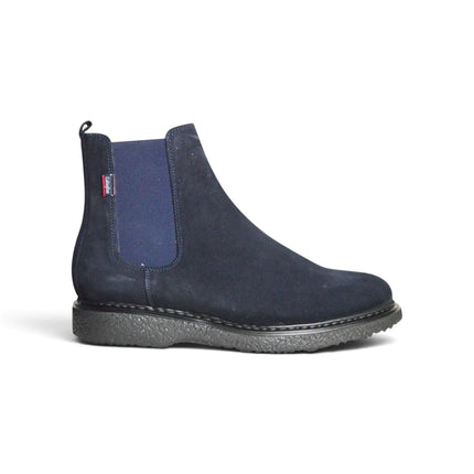 Stivaletti Chelsea Uomo in Camoscio Blu | Callaghan 12306 FREE CREP AZUL Callaghan 