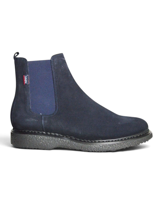 Stivaletti Chelsea Uomo in Camoscio Blu | Callaghan 12306 FREE CREP AZUL Callaghan 