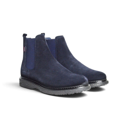 Stivaletti Chelsea Uomo in Camoscio Blu | Callaghan 12306 FREE CREP AZUL Callaghan 