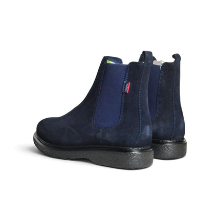 Stivaletti Chelsea Uomo in Camoscio Blu | Callaghan 12306 FREE CREP AZUL Callaghan 