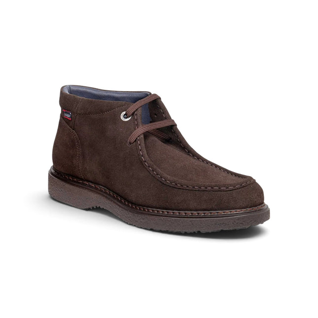 Polacchine Wallabee Uomo in Camoscio Marrone | Callaghan 12307 FREE CREP SUEDE BROWN Callaghan 