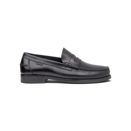 Mocassini Uomo College in Pelle Nera | Callaghan 16100 PURE CONFORT AMER BLACK Callaghan 