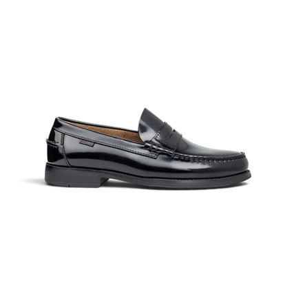 Mocassini Uomo College in Pelle Lucida Nera | Callaghan 16100 PURE CONFORT FLORENTIC BLACK Callaghan 