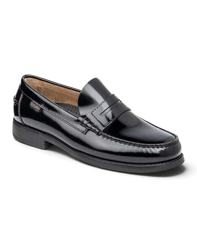 Mocassini Uomo College in Pelle Lucida Nera | Callaghan 16100 PURE CONFORT FLORENTIC BLACK Callaghan 