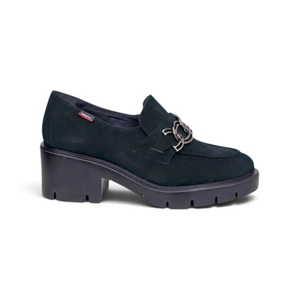 Mocassini Donna con Morsetto Catena in Camoscio Blu | Callaghan 35607 CLAUDIA MARINO Callaghan 