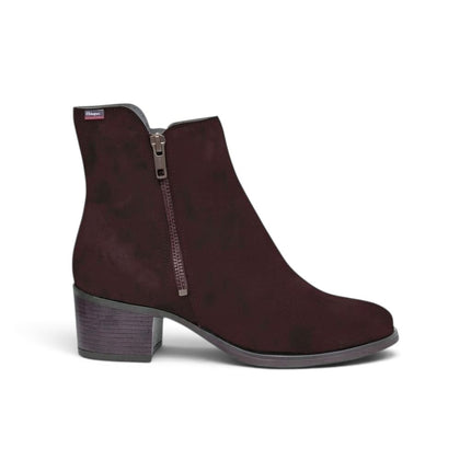 Callaghan Stivaletti Donna con Tacco in Camoscio Bordeaux | Callaghan 36801 ONDINA RIOJA Callaghan 