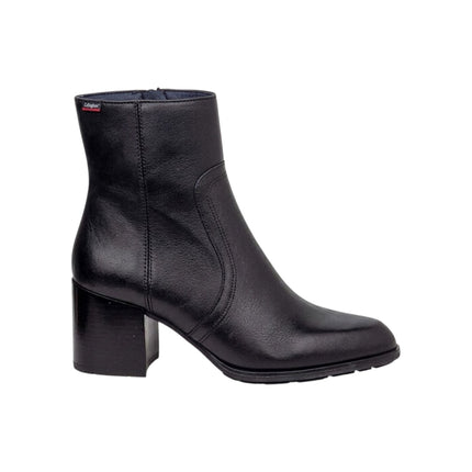 Stivaletti Donna con Tacco in Pelle Nera | Callaghan 37001 SPIRAL BLACK Callaghan 